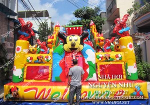 nha hoi nha phao lâu đài ld-158