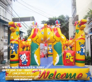 nha hoi nha phao lâu đài ld-163