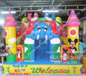 nha hoi nha phao lâu đài ld-215