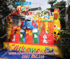 nha hoi nha phao lâu đài ld-247b